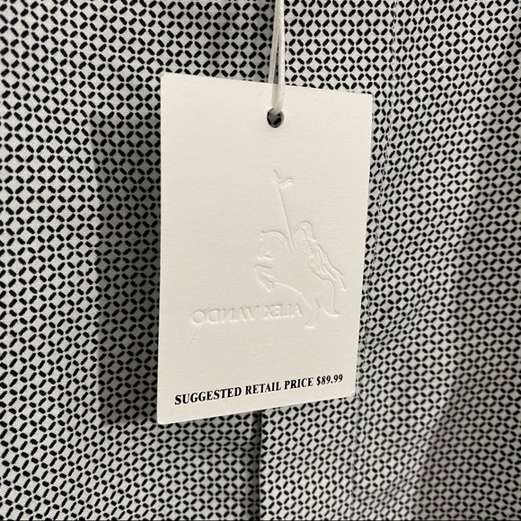 Alex Vando Button-Down Shirt Style Size Large - Picture 7 of 10